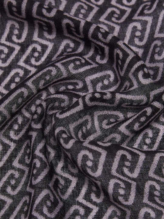 Women's Black Scarf