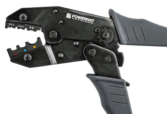 Powermat Presă Akrdektelor cu Mecanism cu Clichet (Lungime 220mm)