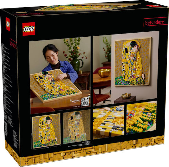 LEGO Art Gustav Klimt Sărutul pentru 18+ Ani 4000 Buc