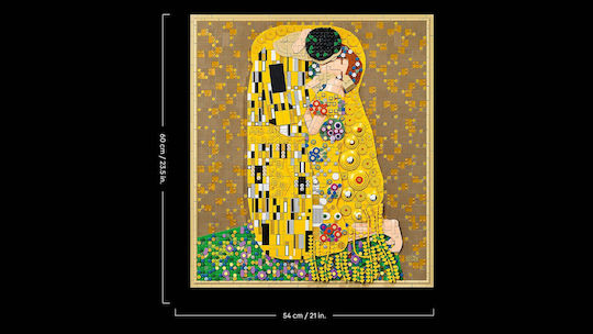 LEGO Art Gustav Klimt Sărutul pentru 18+ Ani 4000 Buc