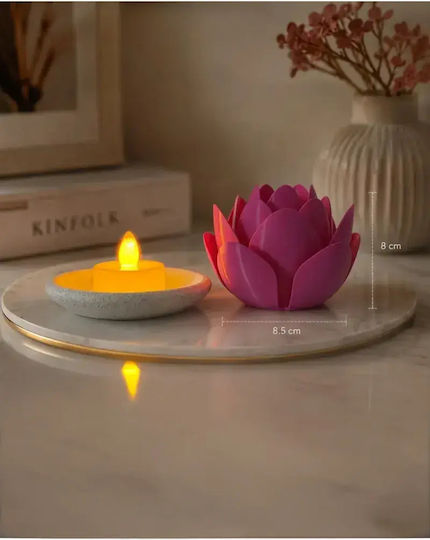 SteweHome Dekorative Tischlampe Warmes Weiß Blume SteweHome Dekorative Tischlampe Warmes Weiß Blume