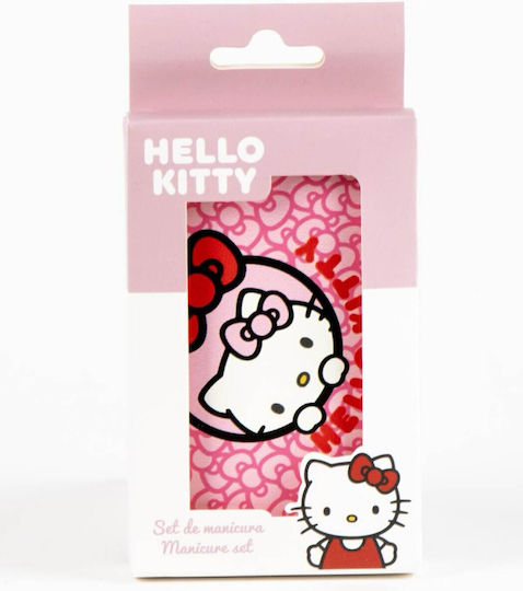 Cerda Детски Калъф Комплект Маникюр 5 Части Hello Kitty 3+ Години