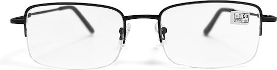 Optosquad Lesebrillen +2.50 in Schwarzes Farbe 1958S-3