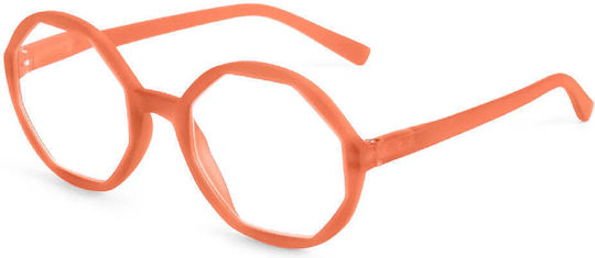 Looplabb Lesebrillen +2.50 in Orange Farbe