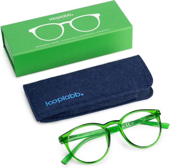 Looplabb Oчила За Четене +1.50 В Зелен Цвят