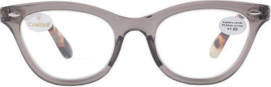 Cammello 202309 Дамски Oчила За Четене +2.00 Сив 202309-gray-200_34614
