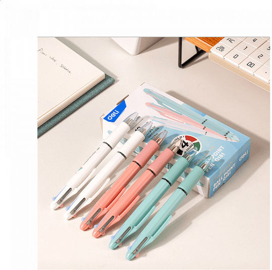 Deli Macaron Kugelschreiber Ballpoint 12 Stück