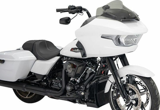 Klock Werks Мотоциклетна Желатина Carbon Sport Flare Kww-01-0706-t Harley Davidson Fltrxstse 1977 Abs 24 Сив
