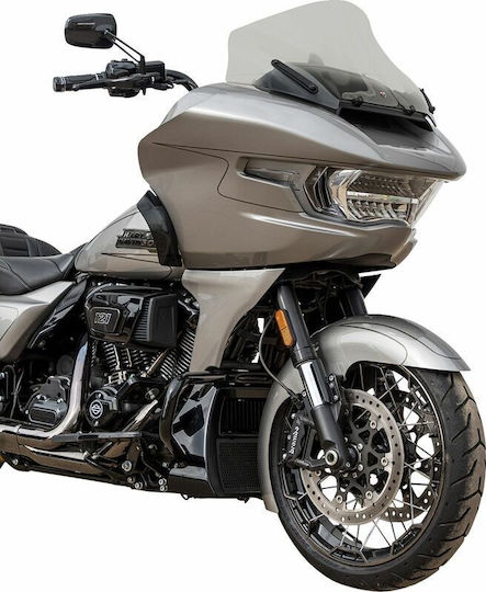 Klock Werks Мотоциклетна Желатина Carbon Flare Kww-01-0705-t Harley Davidson Fltrxstse 1977 Abs 24 Сив