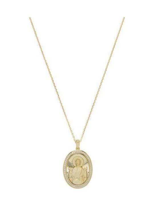 Halskette Talisman Göttliche Mutter aus Silber