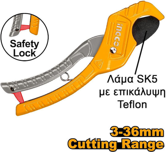 Ingco Hand Pipe Cutter for Plastic / PEX HPC3135