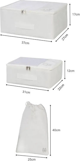 SteweHome Organizator auto Negru 3 Bucăți