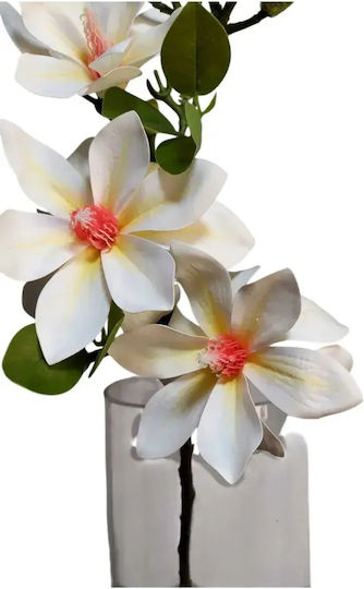 Stewehome Sucursala Artificială Simplă Magnolia Luxoasă Floare Decorativă