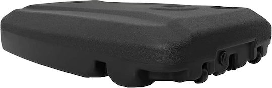 Gardalux Beach Umbrella Base Cross Plastic 58mm 60lt Black