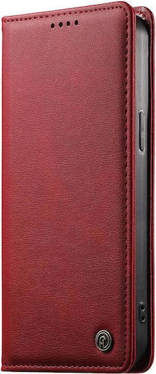 Motorola Edge 70 Fusion 5g Case Dierfeng Leather Wallet Red