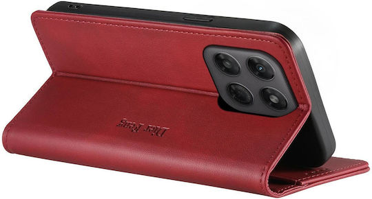 Motorola Edge 70 Fusion 5g Case Dierfeng Leather Wallet Red
