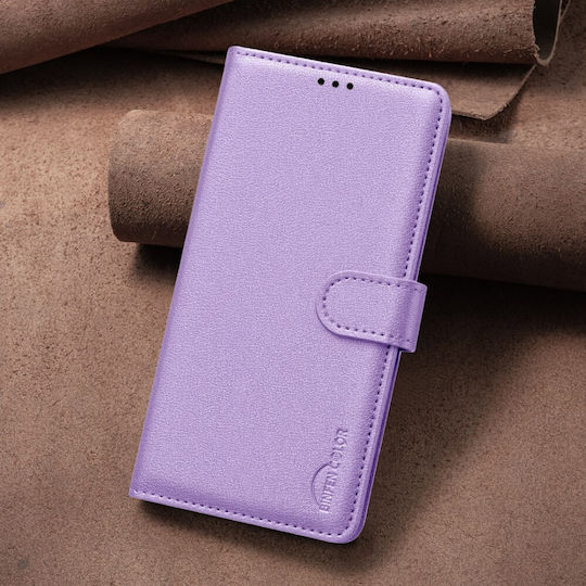 Xiaomi Redmi A7 Pro Binfen Color Bf32 Flip Synthetic Leather Pu Tpu Purple Rfid Wallet Stand Mobile Phone Case