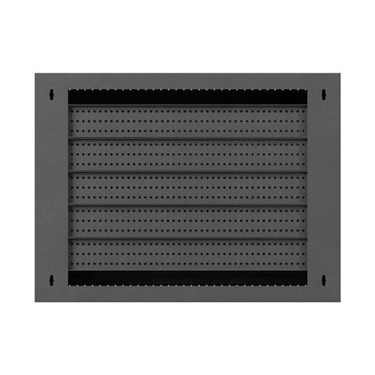 Lanberg Wandmontierte Rack-Schranke 19U 56x42x180cm Schwarze WAT1-5618-00B