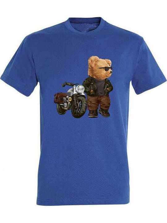 Kids T-shirt Blue Marine