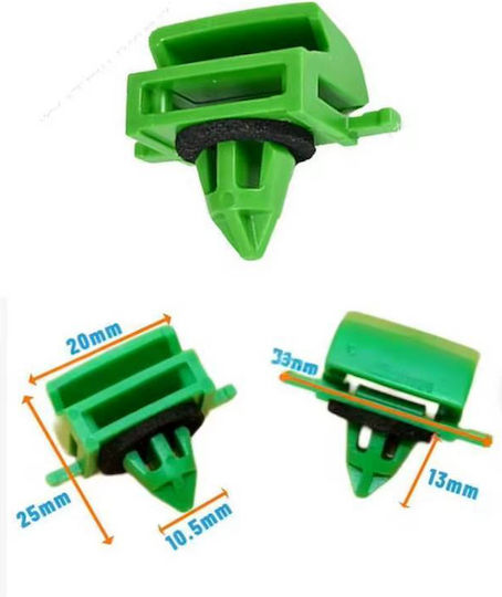 Клип Копче Пластмасово Rocker Molding Fixing Clip 971853755 Porsche Panamera 971 1 Брой