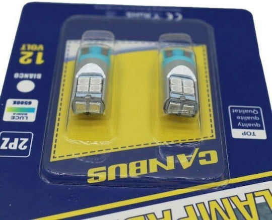 Rchang Lămpă Auto T10 Canbus LED 6500K Alb Rece 12V