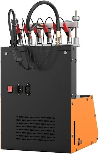 Тестер и почистващ уред за инжектори Ancel Anj600 6 инжектора 100w Ултразвук 0-8 Bar Efi Gdi Piezo Дигитален екран