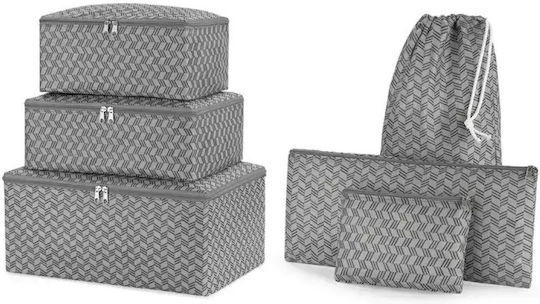 SteweHome Gepäckzubehör Organizer-Koffer Reise 6 Stück Polyester 25x40 cm