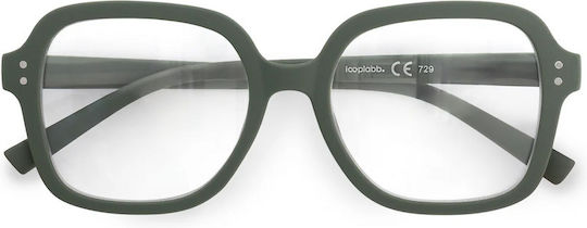 Looplabb Ochelari De Citit Pentru Femei +2.00 În Culoare Verde
