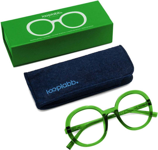 Looplabb Ochelari De Citit Pentru Femei +1.00 În Culoare Verde