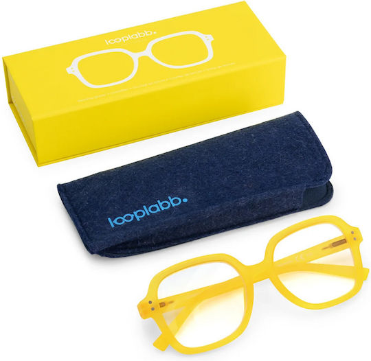 Looplabb Ochelari De Citit Pentru Femei +1.00 În Culoare Galbenă