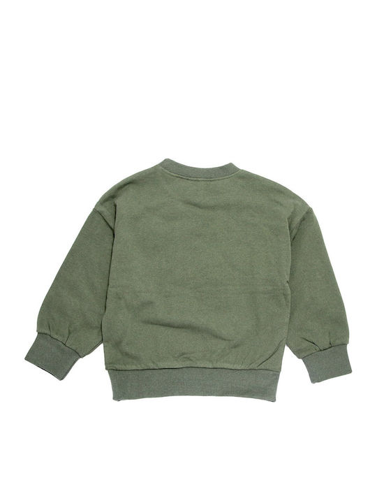 Kinder-Sweatshirt Khaki