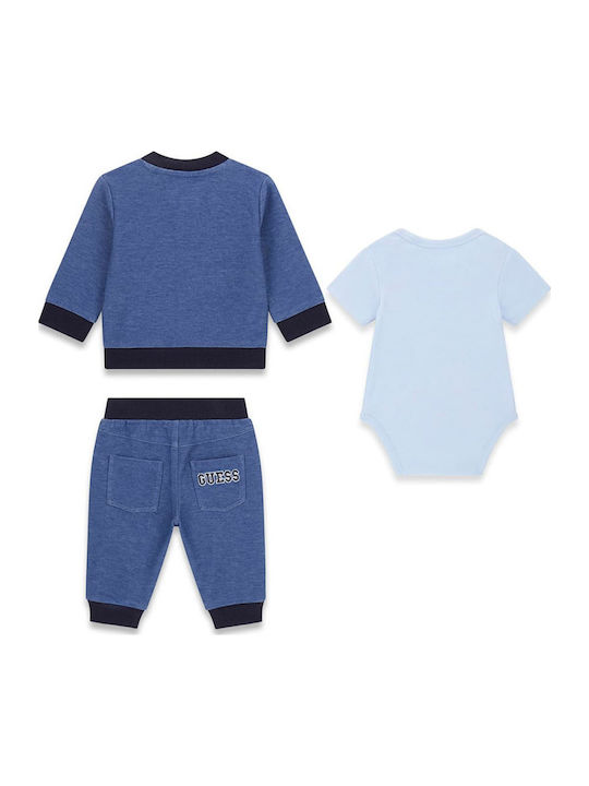 Kids Tracksuit With Top Navy 3 Pieces