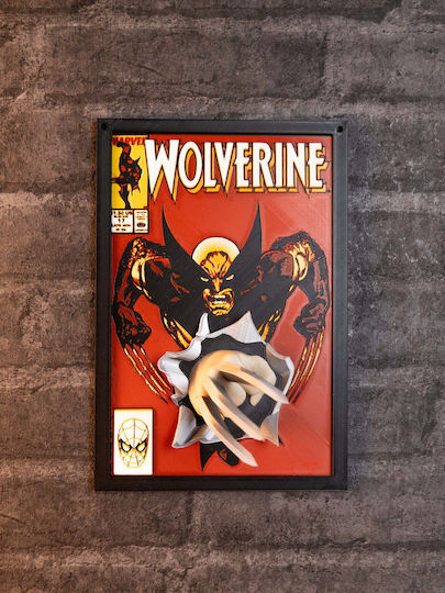 Wolverine 3d Κάδρο Fan Art