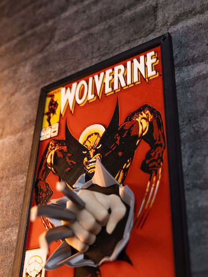Wolverine 3d Κάδρο Fan Art