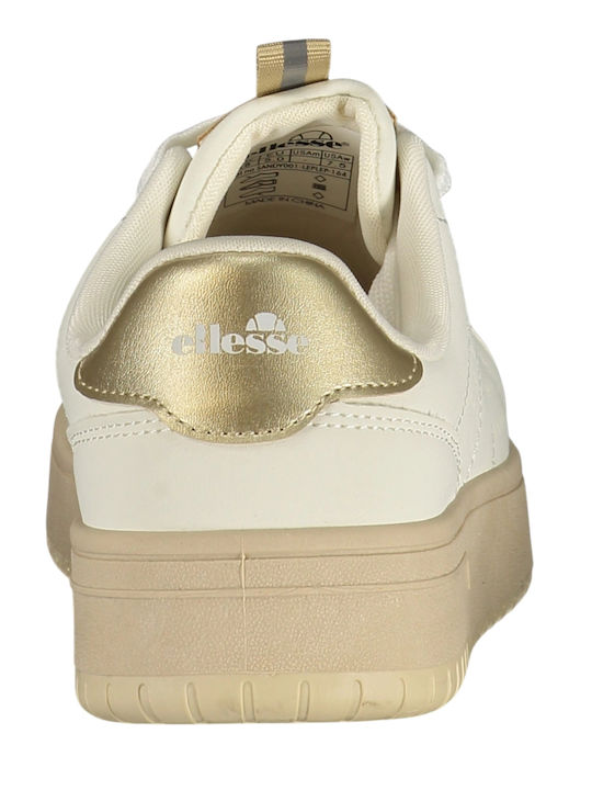 Women's Chunky Sneakers White / Gold