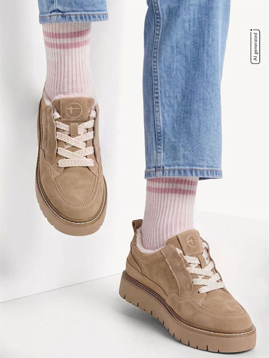 Women's Anatomic Sneakers Tan / Beige