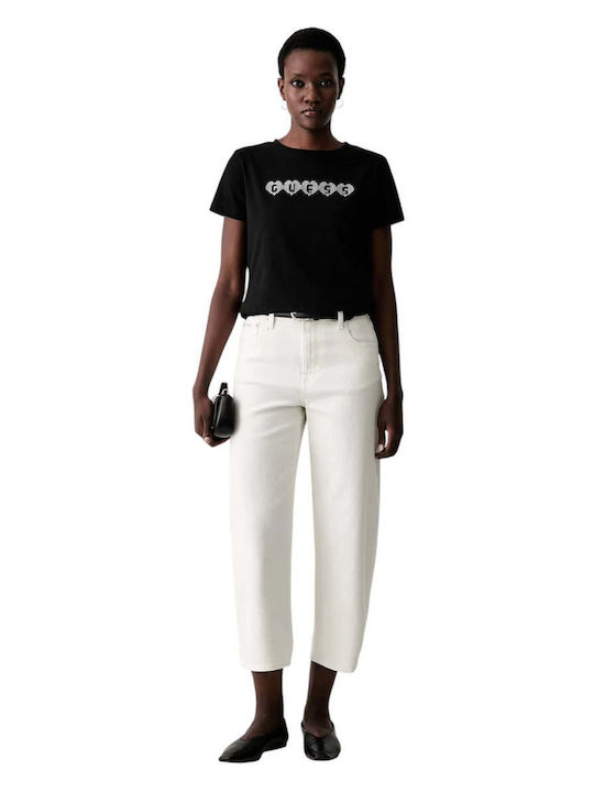 Guess Tricou damă Negru