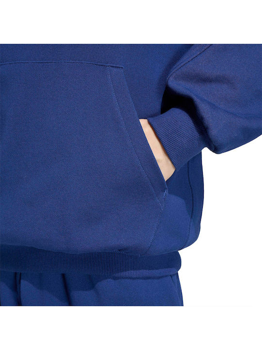 Sportswear Φούτερ με Κουκούλα Μπλε