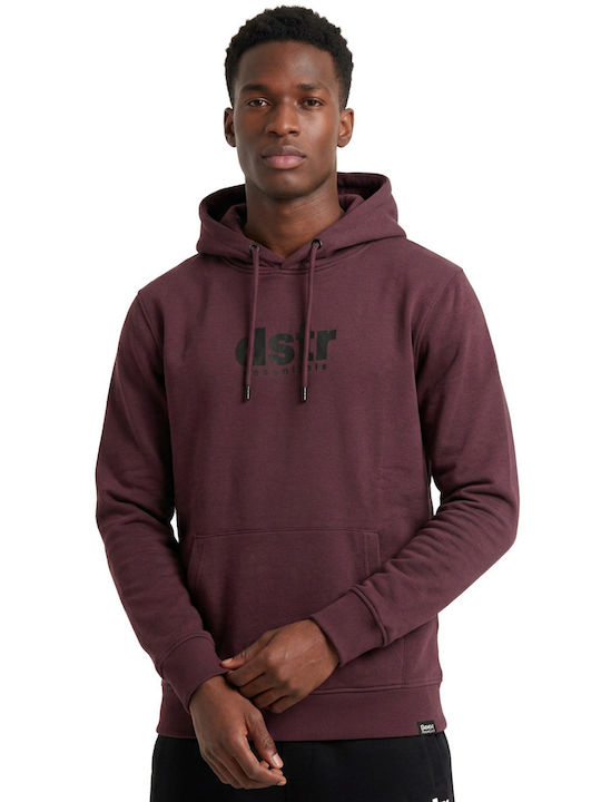 Sweatshirt With Brown Hood 225MHO-501-0B9