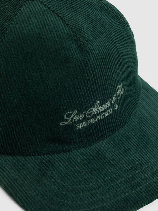 Levi's Șapcă Cotelată Pentru Bărbați Verde 007yn