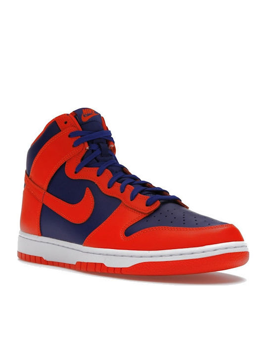 Nike Dunk Високи Сникърси Оранжеви Nike Dunk Високи Сникърси Оранжеви