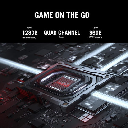 Asus ROG Flow GZ302EA-XS96 13.4" QHD+ Touchscreen 180Hz (Ryzen AI Max 300 Series-395/32GB/1TB SSD/W11 Pro) (US Keyboard)