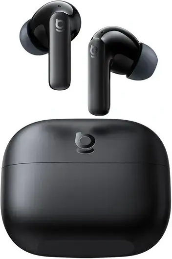 Baseus Bass EP10 In-ear Bluetooth Handsfree Ακουστικά με Θήκη Φόρτισης Μαύρα