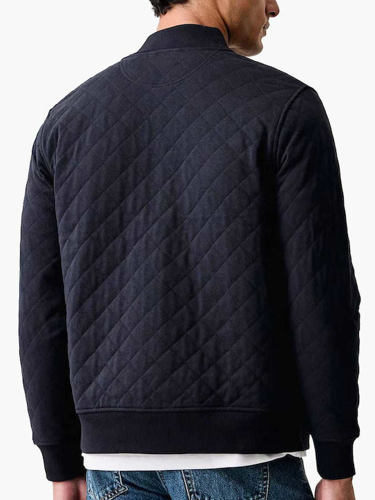 Winter Bomber Jacket Waterproof Dark Blue