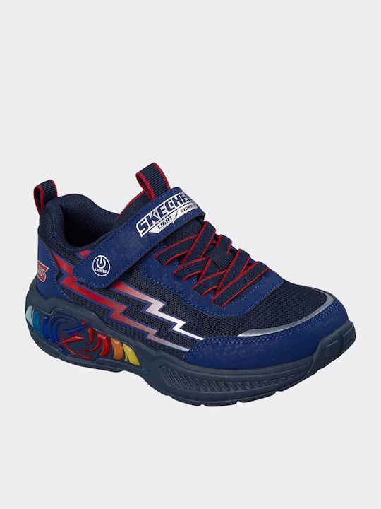 Storm Kids Sneakers with Hoop & Loop Closure Blue