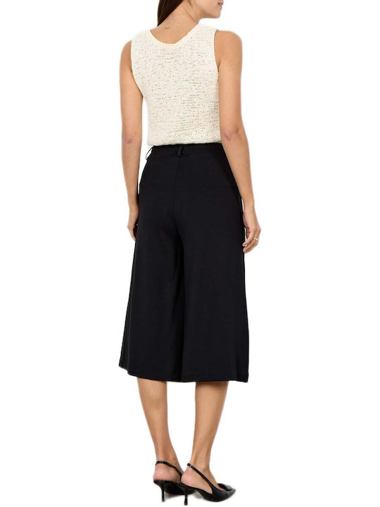 Women's Pantaloons with Rubber Band Black
