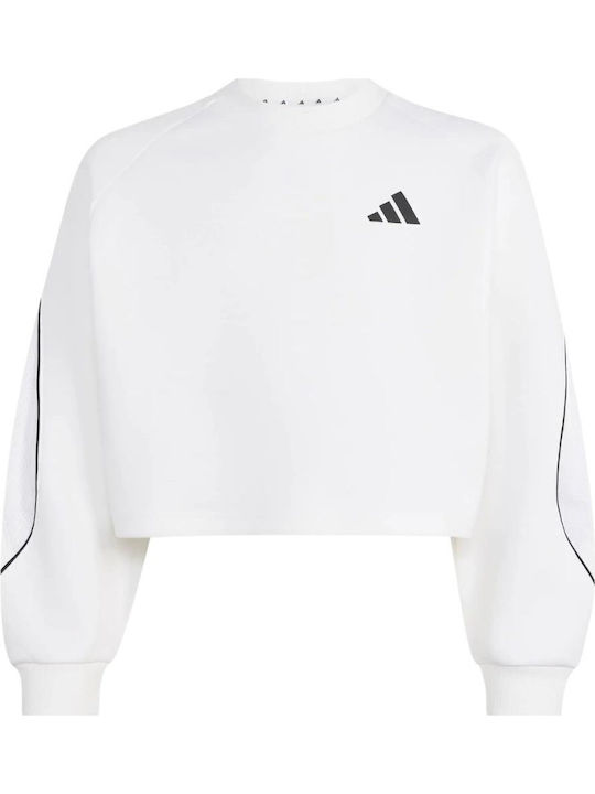 adidas Παιδικό Φούτερ Λευκό