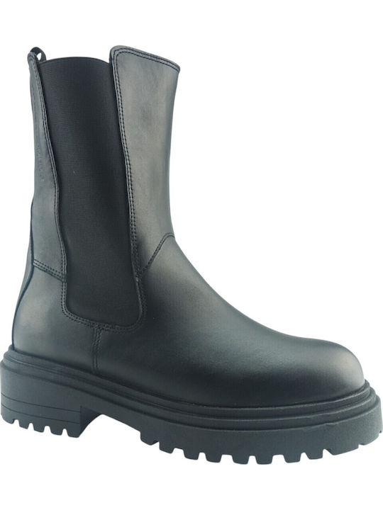 Damen Stiefeletten Schwarz