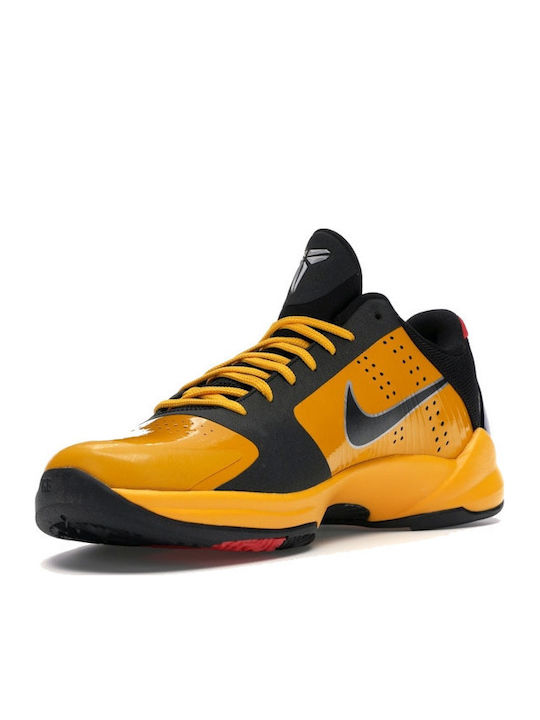 Kobe 5 Bruce Lee "Bruce Lee" Χαμηλά Μπασκετικά Παπούτσια Del Sol / Black / Varsity Red