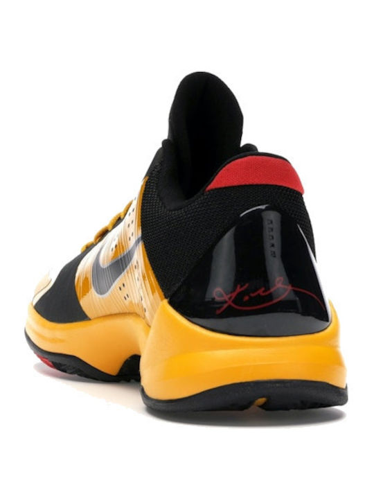 Kobe 5 Bruce Lee "Bruce Lee" Χαμηλά Μπασκετικά Παπούτσια Del Sol / Black / Varsity Red